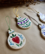 Figuras navideñas · Adorno cerámica